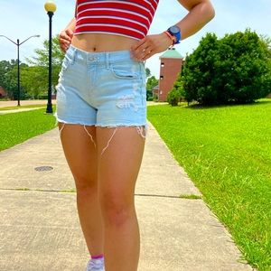 Old Navy Size 4 Blue Jean Shorts